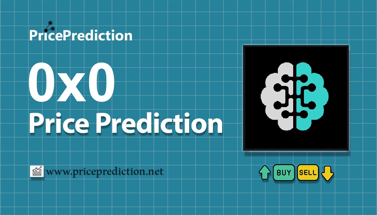 0x0.ai Price Prediction 2025, 2030 | 0x0 Price Forecast