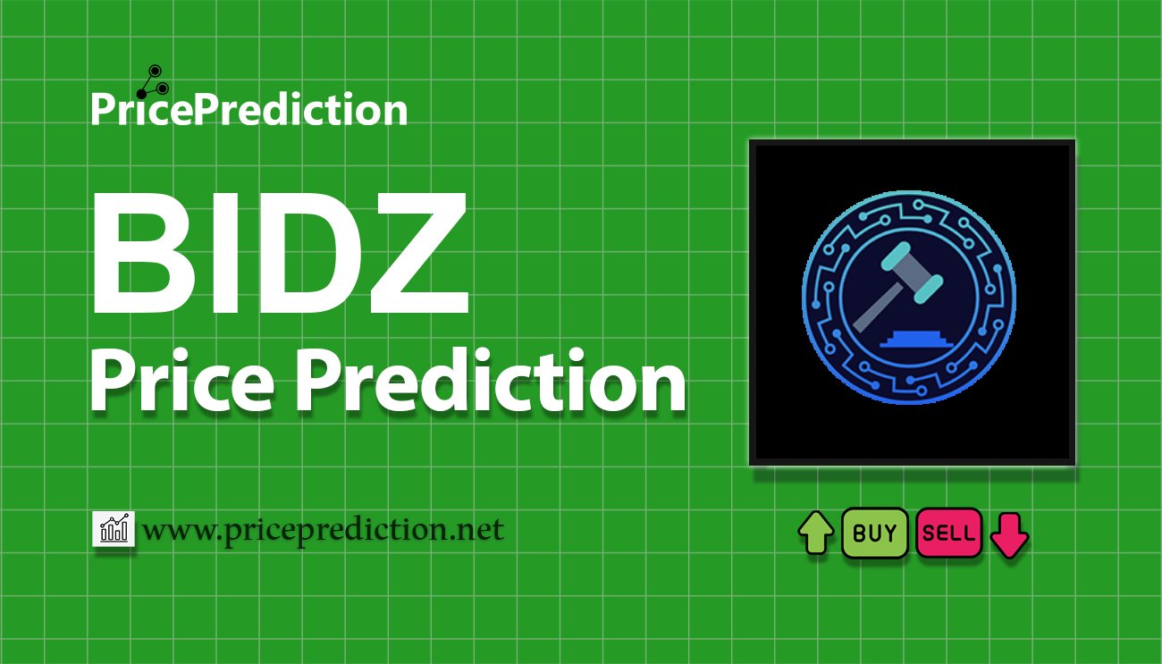 BIDZ Coin Price Prediction 2025, 2030 | BIDZ Price Forecast