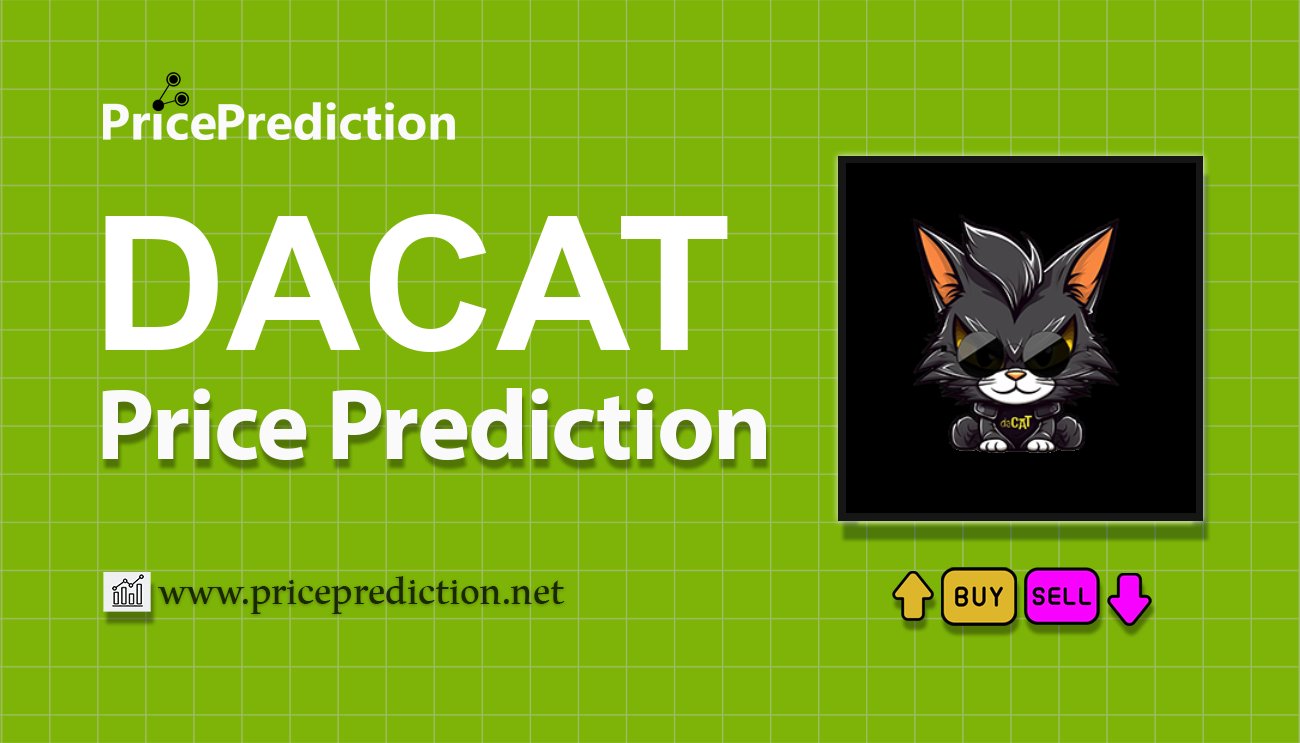 Pronostico Precio daCAT (daCat) 2025, 2030 | Cotizacion daCAT