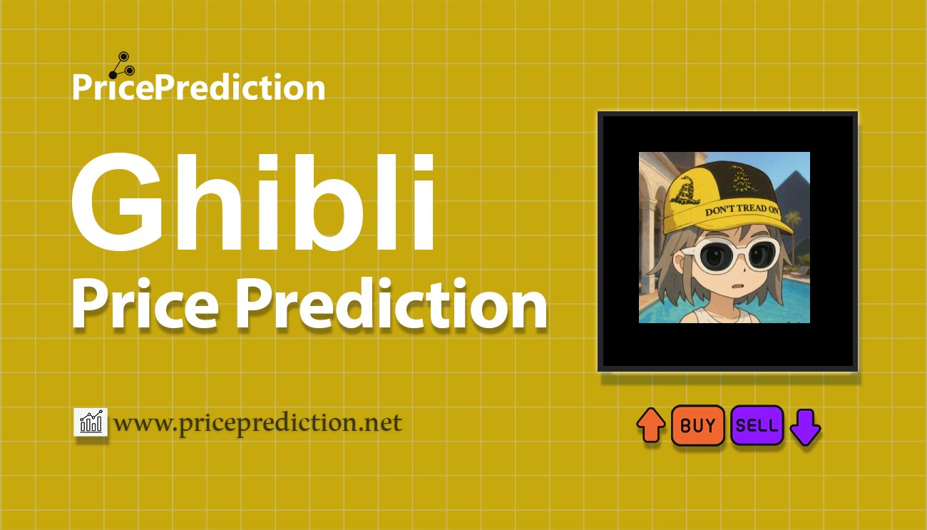 GhibliCZ Koers Verwachting 2025, 2030 | Ghibli Koers Verwachting