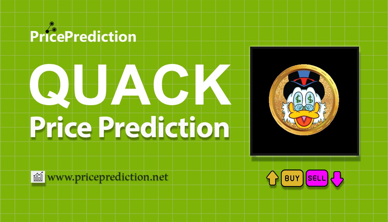 Pronostico Precio QUACK (QUACK) 2025, 2030 | Cotizacion QUACK