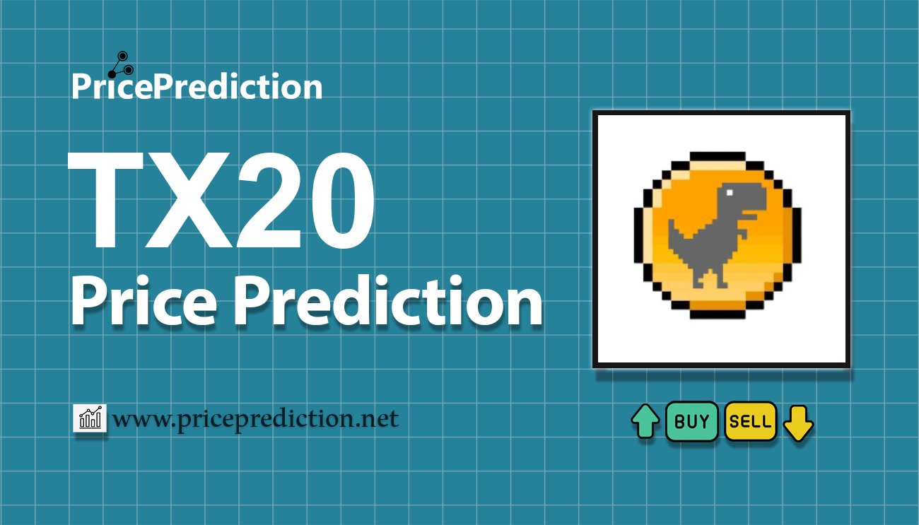 Pronostico Precio Trex20 (TX20) 2025, 2030 | Cotizacion Trex20